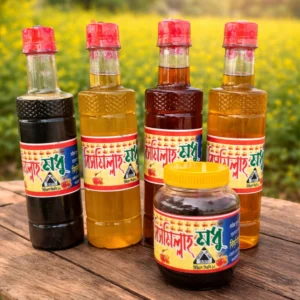 ২ কেজি মধু কম্বো (কালোজিরা-সরিষা-লিচু-সুন্দরবন) + ফ্রি গুড়